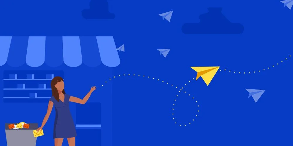 Send updates to customers about new products