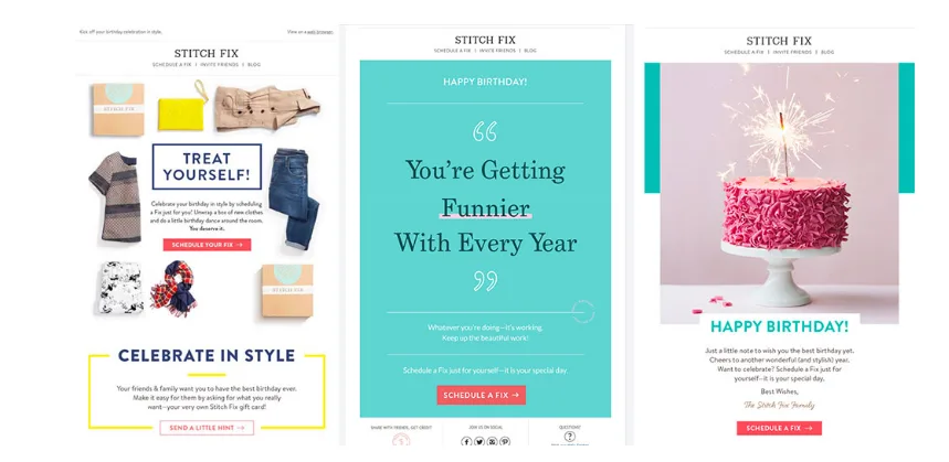 Birthday marketing