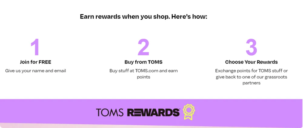 Toms Rewards