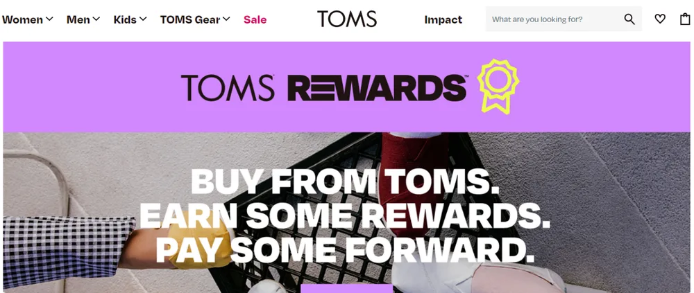TOMS Rewards