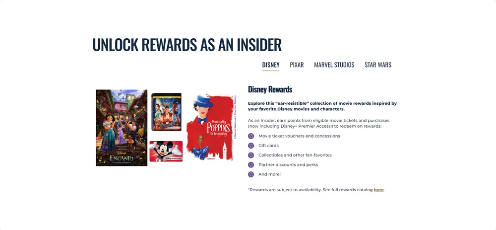Disney Movie Insider Rewards