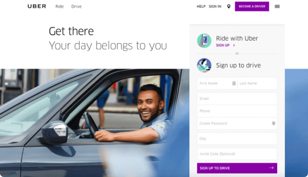Uber referral program