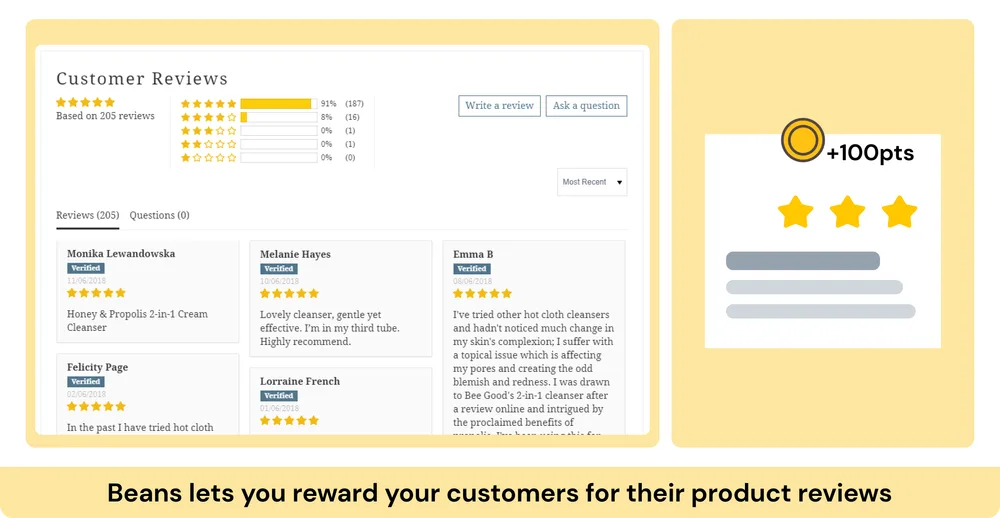 Customer review